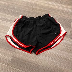 Nike ACG Black and Red Women's Athletic Shorts